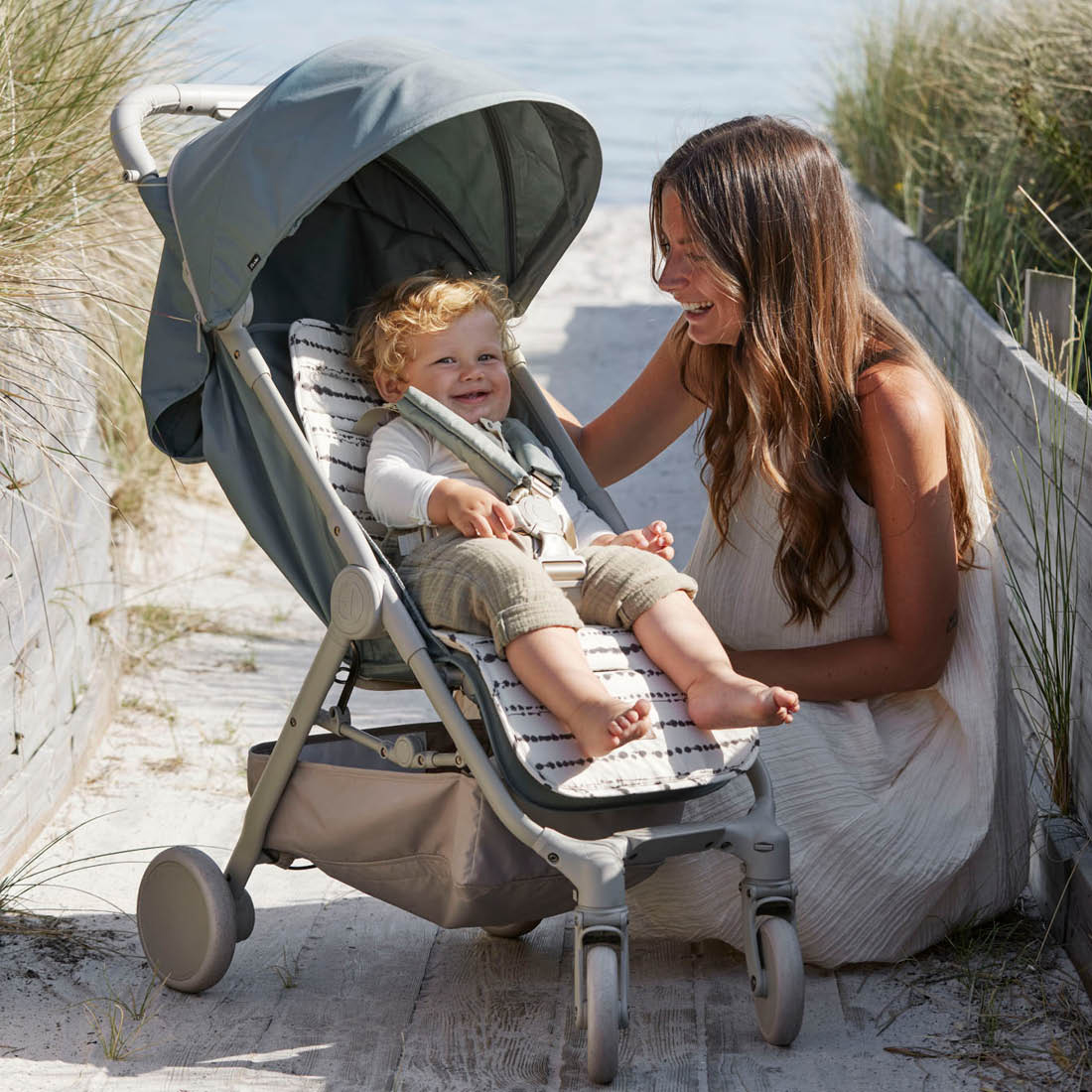 Coche silla ELODIE MONDO Pebble Green